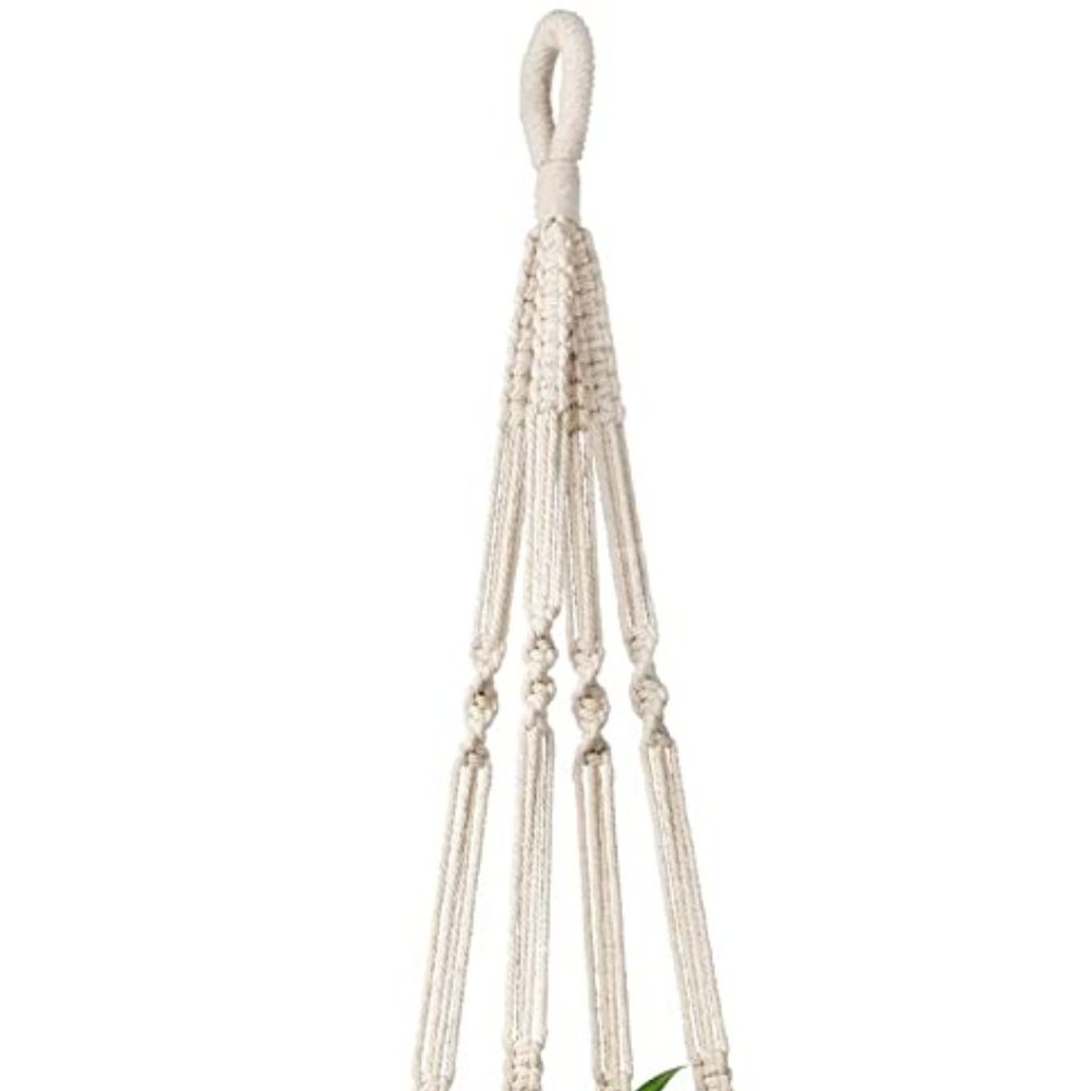 New Macrame Plant Hanger Handcrafted in Indonesia - Picture 6 of 6